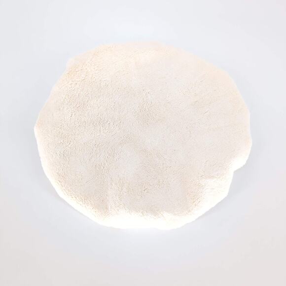 Double Layer Microfiber Terry Cloth Lined Quick-Drying Cream Unisex Shower Cap - Picture 4 of 13